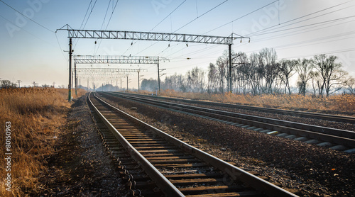 Fotoroleta transport droga ogród