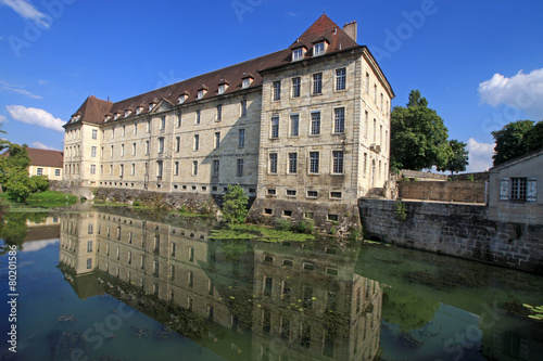 Naklejka architektura francja miasto ogród