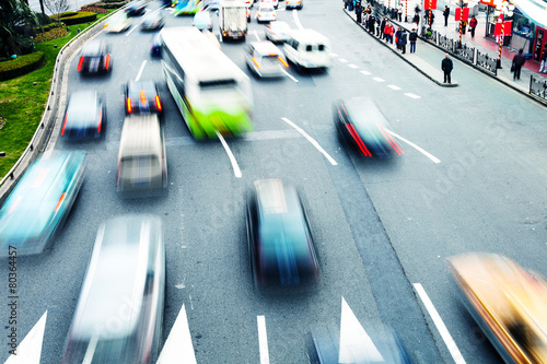 Naklejka samochód autobus transport chiny