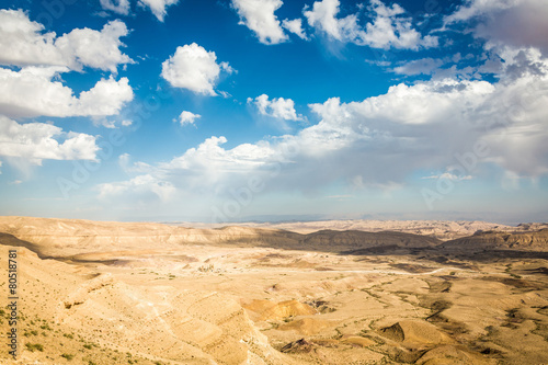 Obraz na płótnie pustynia krajobraz niebo pejzaż droga