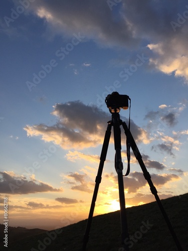 Fotoroleta pejzaż niebo natura wzgórze