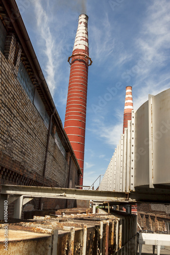 Fotoroleta wieża architektura niebo