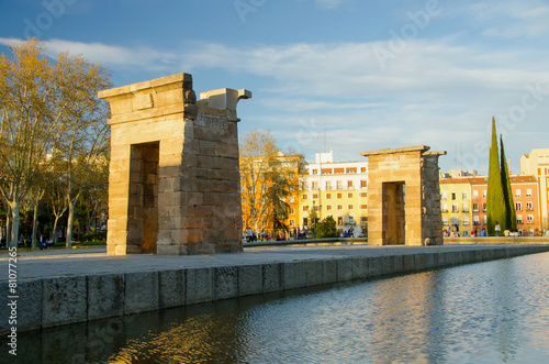 Fotoroleta madryt świątynia stary