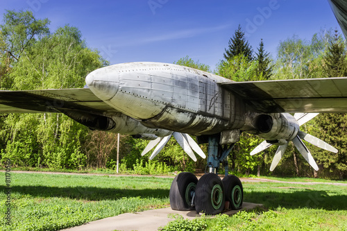 Fototapeta motor stary bombowiec