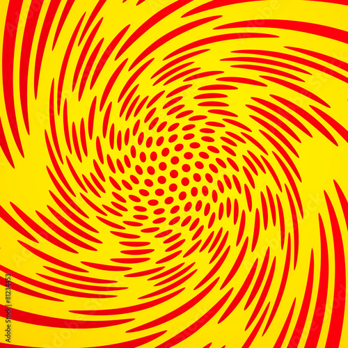 Naklejka spirala wzór abstrakcja deformacja optyczne