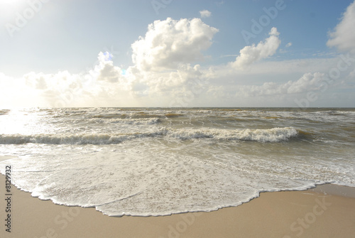 Fotoroleta morze północne plaża natura słońce