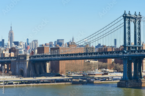 Obraz na płótnie niebo most ameryka