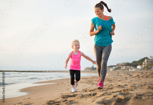 Plakat plaża zdrowy zdrowie ćwiczenie fitness