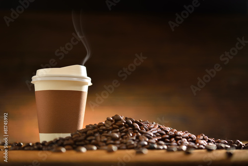 Fotoroleta expresso kubek cappucino mokka