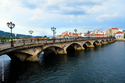 Fotoroleta europa woda most miejski
