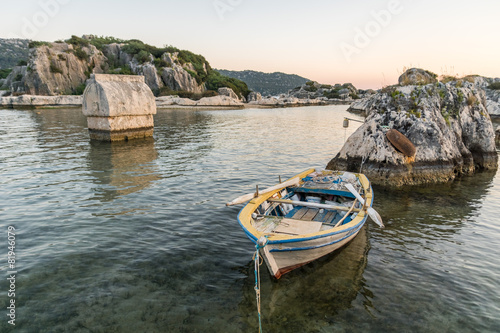 Fotoroleta wioska plaża morze turcja