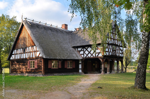 Plakat muzeum chata mazury pruskich