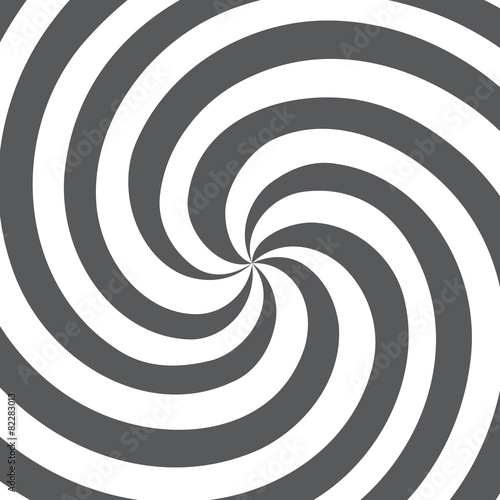 Plakat sztuka ruch spirala wzór obraz