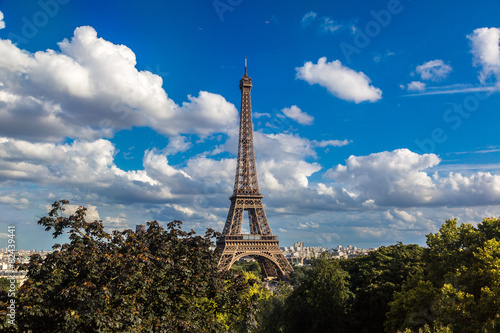 Plakat francja panorama pejzaż lato