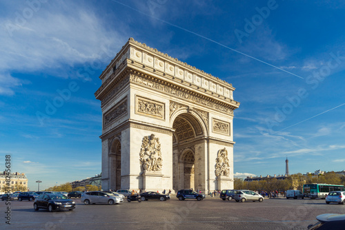 Fotoroleta lato francja sprężyna paris