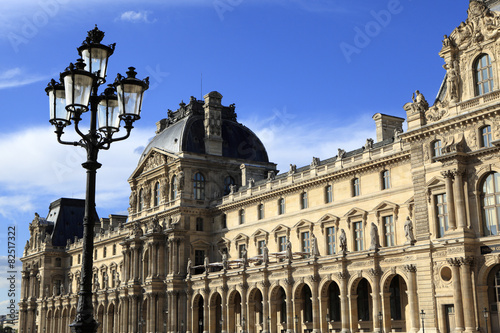 Fotoroleta architektura francja muzeum wejście