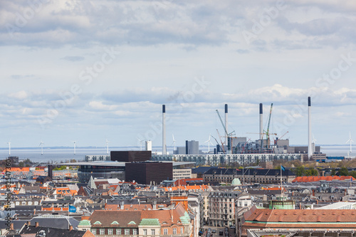 Fotoroleta pejzaż niebo woda dania ludzie