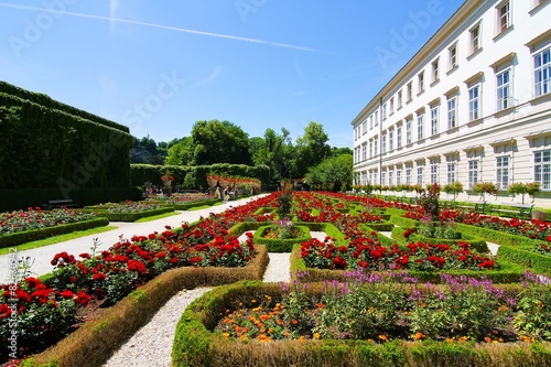 Naklejka zamek austria widok