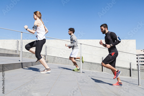 Fotoroleta mężczyzna zdrowy sportowy