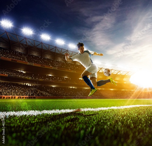 Obraz na płótnie sport trawa panorama mężczyzna lekkoatletka