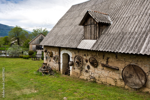 Naklejka trawa las chorwacja