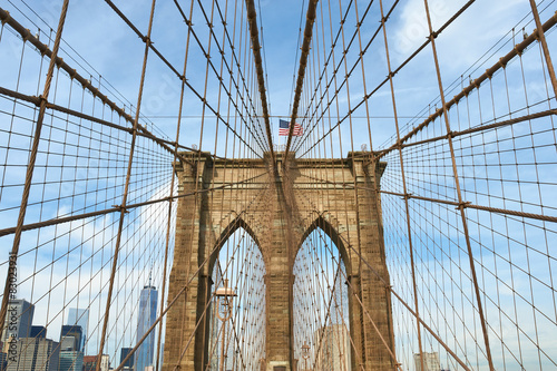 Naklejka amerykański brooklyn ścieżka