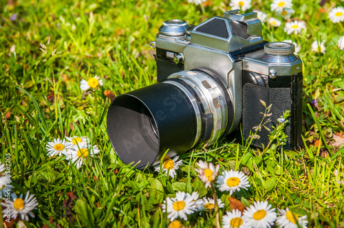 Obraz na płótnie soczewka fotolia fotografia lustrzanka kamera