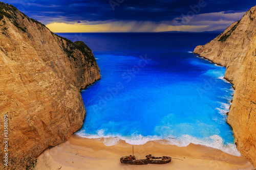 Fotoroleta raj grecja wybrzeże piękny