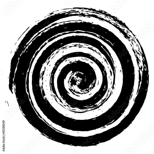 Obraz na płótnie spirala wzór fala
