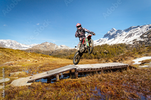 Fototapeta wyścig alpy offroad sport