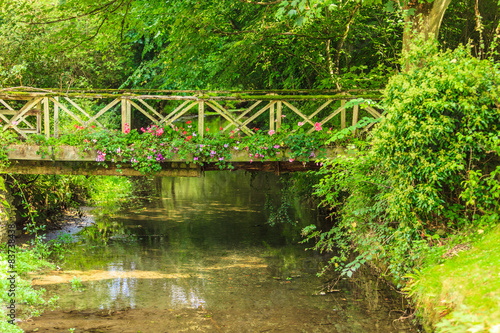 Fotoroleta wioska anglia park