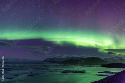 Fotoroleta spokojny narodowy góra islandia