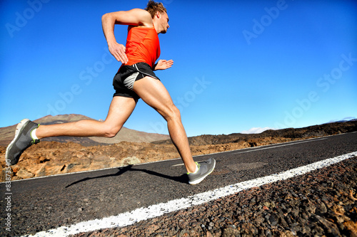 Obraz na płótnie fitness sprinter ludzie sport