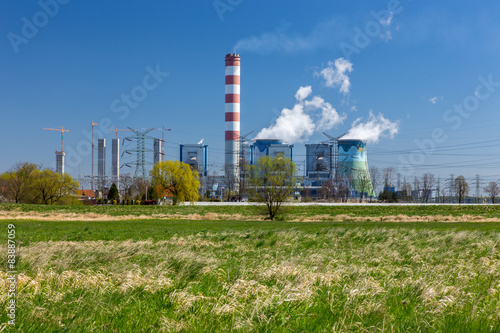 Plakat Opole power station