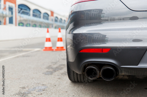 Fototapeta droga jazda konna miejski wyścig motor