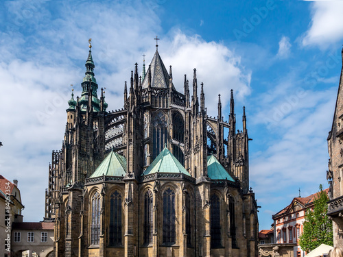 Obraz na płótnie Metropolitan Cathedral of Saints Vitus, Wenceslaus and Adalbert