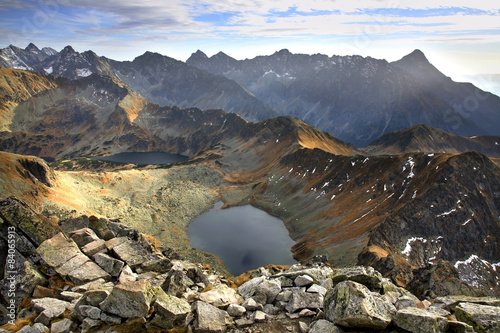 Fotoroleta wzgórze karpaty widok panoramiczny