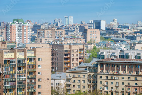 Fotoroleta widok architektura niebo