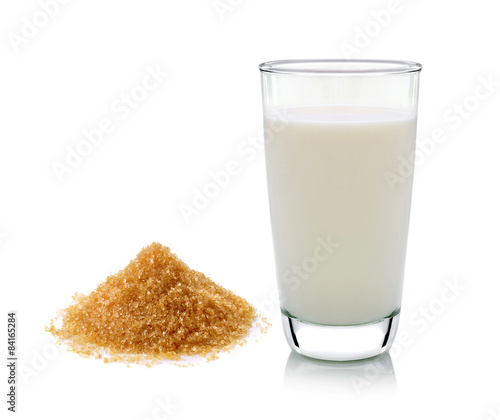 Naklejka zdrowy jedzenie świeży mleko napój