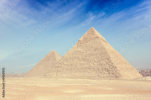 Fotoroleta piramida afryka antyczny pustynia