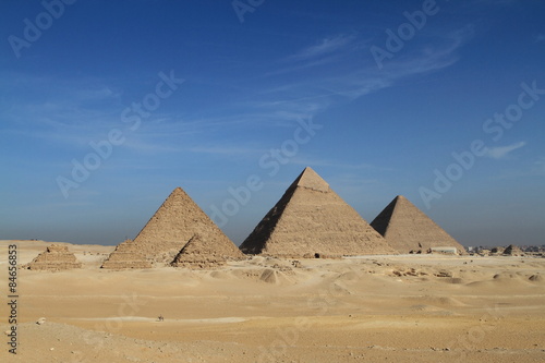 Obraz na płótnie Piramidy w Gizie