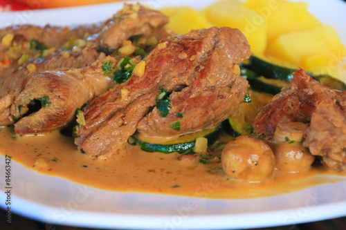 Obraz na płótnie Lamb dish