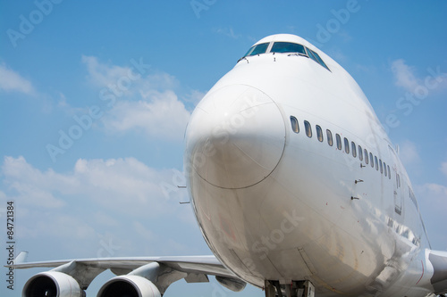 Naklejka kontynent maszyna airliner niebo transport