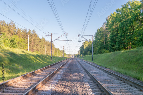 Naklejka roślinność transport natura słońce