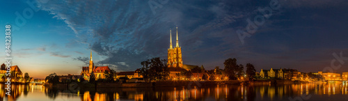 Naklejka architektura panoramiczny miasto europa widok