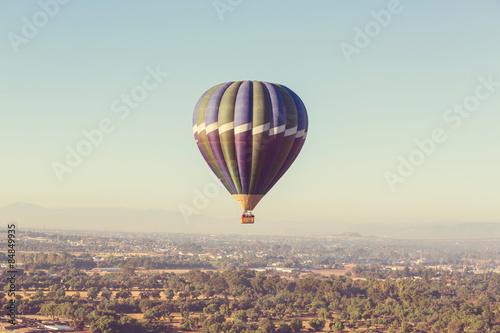 Plakat balon zabawa natura