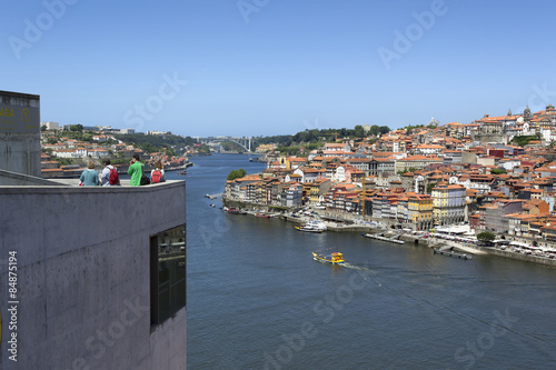 Naklejka pejzaż architektura most portugalia antyczny