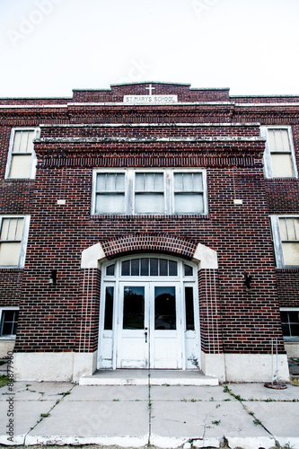 Plakat Abandoned School