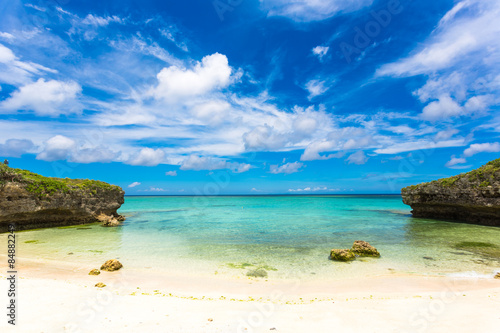 Fotoroleta woda japonia plaża morze