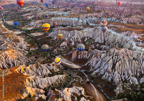 Obraz na płótnie turcja balon góra